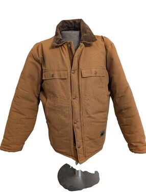 Men's Insulated Brown Work Jacket